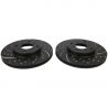 BRAKE DISC (Front, Pair, Dimpled & Slotted) (EBC)